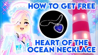 How To Complete Lighthouse Quest For FREE Heart of the Ocean Necklace  Royale High [upl. by Ahserb]