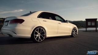 MercedesBenz E350 on Vorsteiner VFF 103 Wheels by California Wheels [upl. by Ojiram452]