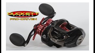 Close up look at the Duckett Fishing 320 casting reel [upl. by Enelkcaj437]