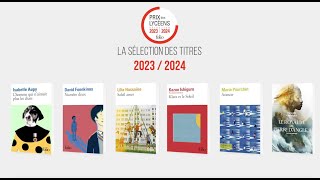 Sélection Prix des Lycéens Folio  20232024 [upl. by Ainolloppa155]