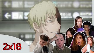 😭 GOODBYE NANAMI 😭  Best Reactions Compilation  Jujutsu Kaisen Season 2 EP 18 [upl. by Yatnohs]