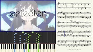 ピアノ killy killy JOKER  selector infected WIXOSS OP TV size [upl. by Lledniuq]