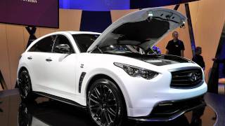 2012 Infiniti FX Sebastian Vettel Version 2011 Frankfurt Auto Show [upl. by Claus]