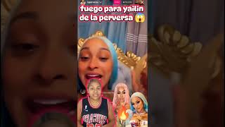 La perversa le manda mensaje a yailin 😱 tekashi69 karolg shakira yailinytekashi laperversa [upl. by Enyad894]