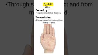 Syphilisinfectionreproductivehealthclass12biologyneet youtube [upl. by Franciscka]