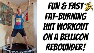 Fun amp Fast FatBurning HIIT on a bellicon Rebounder [upl. by Kling]