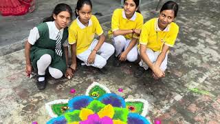 Rangoli Competition amp Deepotsav [upl. by Aiceled]