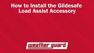 WEATHER GUARD®  Van  How to Install the Glidesafe Load Assist  All Purpose Steel Rack Accessory [upl. by Ahsitauq]