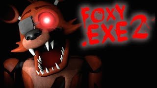 THE HAUNTED FNAF WORLD GAME IS BACK  FOXYEXE 2 HAUNTED FIVE NIGHTS AT FREDDYS FANGAME [upl. by Tillinger330]