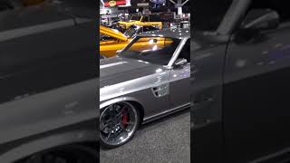 1969 Ford Mustang GT Pro Touring Hot Rod Goolsby Customs The SEMA Show [upl. by Namrehs]