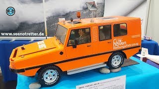 RC Boats  Schiffsmodelle  Amphicar  Messe Leipzig 2018 [upl. by Cirdnek]