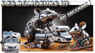 SOURIS ET RONGEURS  destruction faisceau par des rongeursvanlife bus campingcar [upl. by Nyliak931]