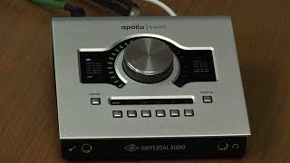 Universal Audio Apollo Twin Thunderbolt Interface Overview  Sweetwater Minute Vol 224 [upl. by Cad]