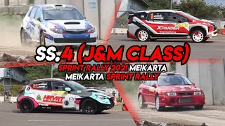 RIFAT NGEDRIFT di SS4 J amp M CLASS  Final Kejurnas  Meikarta Sprint Rally 2021 [upl. by Nwadal]