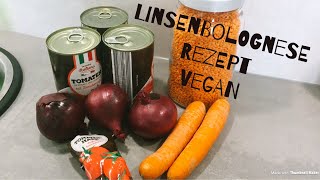 Linsenbolognese Rezept High Carb amp was ich esse gegen Schlaganfall Vegan 🌱 [upl. by Ahsinid778]