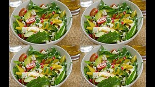 Watercress salad  food  cooking  recipes  cooking school  Mai Ismail Channel [upl. by Anitsihc]