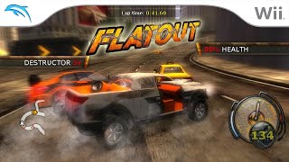 FLATOUT НА Wii [upl. by Nairrod937]