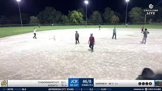 2024 Midwest Fall Cricket League  Jefferson City Stars Vs COMO Royal Bengal [upl. by Ecinahs]