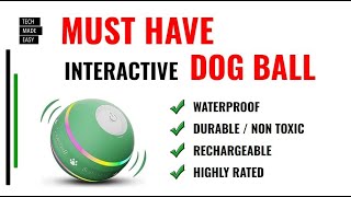 MUST HAVE Interactive Ball for Dogs and Puppies Barhomo Interactive Ball [upl. by Tallbot]