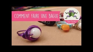 Tuto Comment faire une bague avec une perle [upl. by Notkcorb]