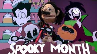 Spooky Month Shorts Kevins Dream Job amp Strebers Rehearsal Reaction Puppet Reaction [upl. by Anihsat]