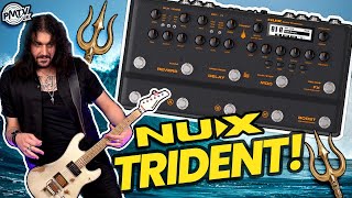 A Streamlined Amp amp Effects Modeller Laid Out like An Analog Rig  NUX Trident Demo [upl. by Kalinda]