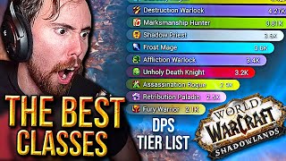 Warriors Are Trash A͏s͏mongold SHOCKED By Shadowlands DPS Rankings Best Classes amp Specs  Nubkeks [upl. by Aidualc]