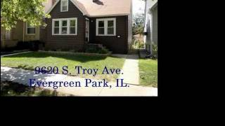 9620 S Troy Ave Evergreen Park IL [upl. by Avlis]