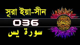 036  সূরা ইয়াসীন বাংলা অর্থসহSurah Yasin With Bangla Translation [upl. by Wilde587]