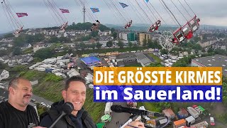 Reportage Steinert Kirmes Lüdenscheid 2024  Mr Gravity Oberschelp  Bally Waffles Hornig  Robotix [upl. by Keppel]