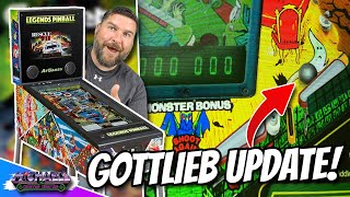 AtGames Legends Pinball Gottlieb Table Update Are They Better [upl. by Nnyloj521]