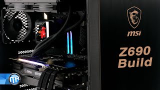 Ein ganz schöner Brocken MSI Z690 Build inkl Time Lapse [upl. by Nnyl]