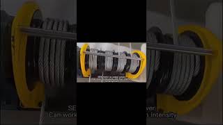 Multi Rope Synchronous Winch electricwinch winch liftingequipment industrialwinch [upl. by Serdna]