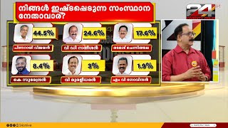 കേരളത്തിന്റെ ഇഷ്ട നേതാവ് ആര്  ജനമനസ് ആർക്കൊപ്പം   24 Election Pre Poll Survey 2024 [upl. by Margaret535]