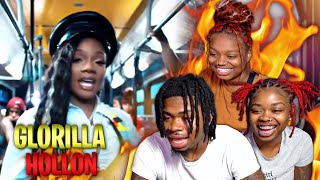 HOLLON GLO GloRilla  Hollon Official Music Video  REACTION [upl. by Yentiw]