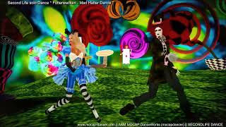 SL  Futterwacken  Mad Hatter dance solo for Second Life [upl. by Januarius558]