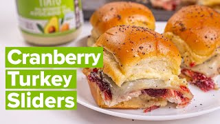 Turkey Cranberry Sliders [upl. by Vareck700]