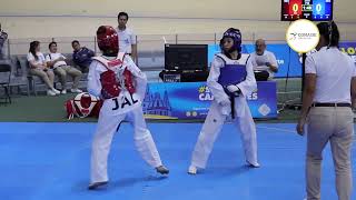 Taekwondo  Nacionales CONADE 2024  Final Femenil Sub 21 [upl. by Novihs]