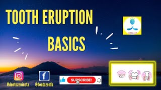 Tooth Eruption Basics  Gubernacular Cord  Gubernacular canal [upl. by Rosenthal]