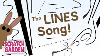 The Lines Song  Art Songs  Scratch Garden [upl. by Elwyn169]