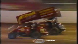 speedway Flashback Newcastle Motordrome Winfield Sprintcar Masters Div 2  23011994 [upl. by Pontone277]