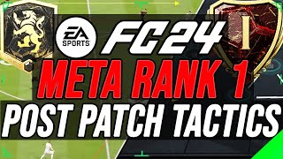 FC 24  BEST META Rank 1 Custom Tactics amp Instructions Post Patch [upl. by Sarge]