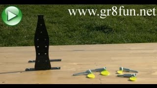 EXPLODING AIRGUN TARGETS Awesome Air Rifle Gadgets [upl. by Moitoso]