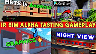 IR Sim Alpha Testing Gameplay  IR Sim Alpha Ke Liye Release Kab Hoga  IR Sim  High Graphics  RGW [upl. by Ysiad]