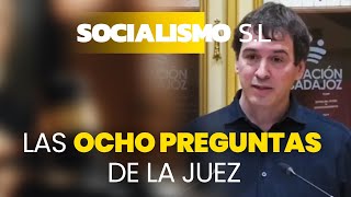 Las ocho preguntas de la juez que acorralan al hermano de Pedro Sánchez [upl. by Cawley365]