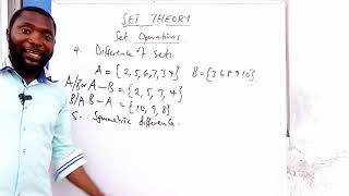 Difference of two sets symmetric difference and Cardinality [upl. by Jocelin]