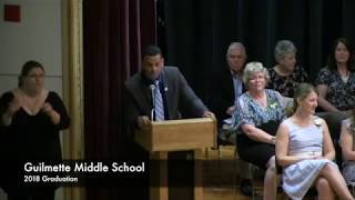 Guilmette Middle School Promotion 2018 [upl. by Olim]