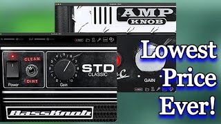 Lowest Price Ever Amp Sim Bundle For Guitar amp Bass  Ampknob RevC amp BassKnob STD by Bogren Digital [upl. by Abbub]