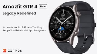 Amazfit GTR 4 New Version  New Version teased 145inch AMOLED Display [upl. by Sidwohl]