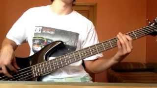 Amatory  осколки  bass guitar cover [upl. by Kamerman]